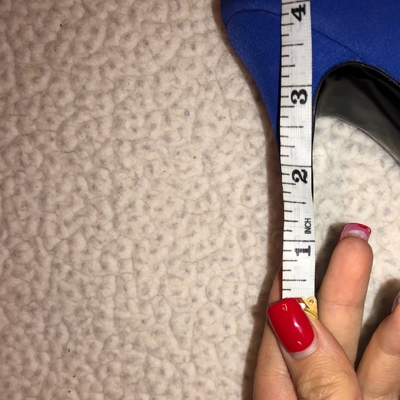 ALDO Royal blue high heel boots - Picture 5 of 5